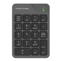 Клавіатура A4Tech FBK21C Wireless/Bluetooth Smoky Grey (4711421995108)