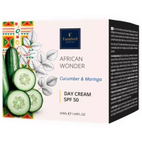 Крем для обличчя Famirel African Wonder З огірком та морингою SPF50 50 мл (7290114087070)
