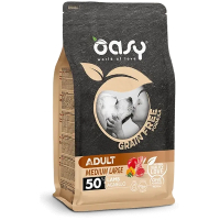 Сухий корм для собак OASY DOG Grain Free Medium/Large ягня з яблуком та гарбузом 12 кг (8053017347653)