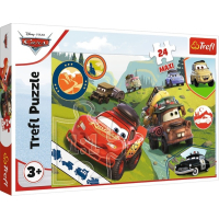 Пазл Trefl Maxi Cars Щасливі машинки 24 елемента (5900511143522)
