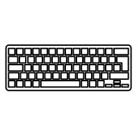 Клавіатура ноутбука Lenovo IdeaPad Z380/Z480/Z485/G480 Series черная с красной рамкой U (A43890)