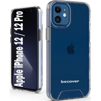 Чохол до мобільного телефона BeCover Space Case Apple iPhone 12 / 12 Pro Transparancy (707793)