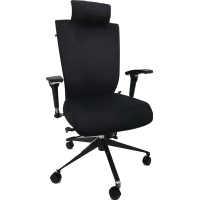 Офісне крісло Barsky ECO Black slider (G-5)