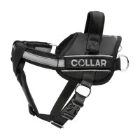 Шлея для собак Dog Extreme Police N2 40-60 см чорна (07051)