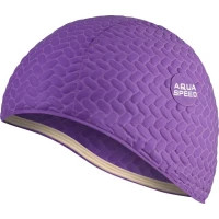 Шапка для плавання Aqua Speed Bombastic Tic-Tac 5719 117-09 фіолетовий Уні OSFM (5908217657190)