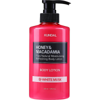 Лосьйон для тіла Kundal Honey & Macadamia Pure Body Lotion White Musk 500 мл (8809568740050)