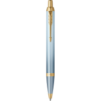 Ручка кулькова Parker IM 17 Rituals Turquoise Green GT BP + Пакет Parker Rituals (29 132)