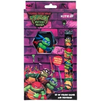 Бейдж Kite набір на липучці та підвіска TMNT Mutant Mayhem (NT25-3010)