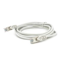Патч-корд 2м FTP cat.5e, CU, RJ45, grey Merlion (PCM-CU-5E/2G)