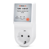 Реле напруги REAL-EL VR-101F, white (EL122300009)