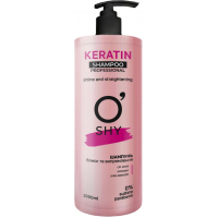 Шампунь O'Shy Keratin Блиск та випрямлення 1000 мл (4820195508299)