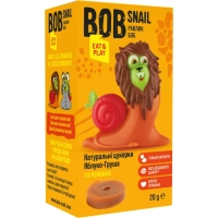 Цукерка Bob Snail Eat&Play яблучно-грушеві + іграшка 20 г (4820219342748)