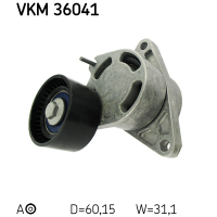 Натягувач ременя з роликом SKF VKM 36041