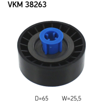 Ролик натягувача ременя SKF VKM 38263