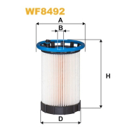 Фільтр паливний Wixfiltron WF8492