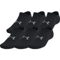 Шкарпетки Under Armour 1382611-001 Essential No Show 6 пар чорний LG (196885585135)