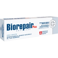 Зубна паста Biorepair Plus Pro White Професійне відновлення та відбілювання 75 мл (8017331055380/8017331092255)