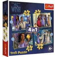 Пазл Trefl Wish Мрії збуваються 4 in 1 (35, 48, 54, 70) елемента (5900511346497)