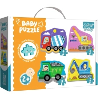 Пазл Trefl Baby Classic Транспортні засоби на будівельному майданчику (5900511360721)