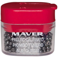 Грузило Maver набір Pallini Supercalibrati Teneri 9 (0.060g) (1300.34.58)