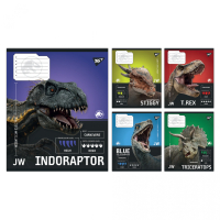 Зошит Yes JURASSIC WORLD Strength and Power А5 36 аркушів лінія (767671)