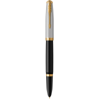 Ручка пір'яна Parker PARKER 51 Premium Black GT  FP F (56 111)