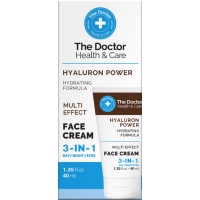 Крем для обличчя The Doctor Health & Care Hyaluron Power Face Cream 3в1 40 мл (5901845509299)