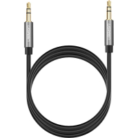 Кабель мультимедійний 3.5mm M to 3.5mm M 3.0m AV119 black Ugreen (10736)