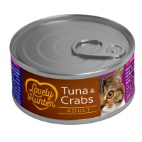Консерви для котів Lovely Hunter Adult cats Tuna & Crab 85 г (LHU45465)