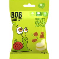 Дитячі снеки Bob Snail фруктові яблуко 40 г (1740857)