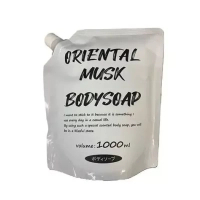 Рідке мило Rocket Soap Body Soap pH-балансоване Мускус Змінний блок 1 л (4571113802011)