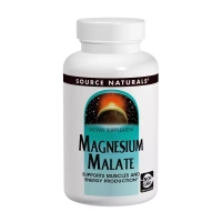 Вітамінно-мінеральний комплекс Source Naturals Магній + Яблучна Кислота (Магній Малат) 1250мг, 180 таблеток (SN0262)