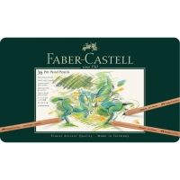 Пастель Faber-Castell PITT PASTEL 36 кольорів в металевій коробці, 112136 (15432)