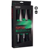 Набір викруток Toptul ударних (з шестигранником) 6 шт. (GAAE0605)