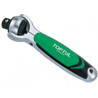 Тріскачка Toptul 1/2" з шарніром (360°) 72 зубця укорочена (CJNM1616)