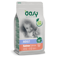 Сухий корм для кішок OASY LIFESTAGE Adult лосось 1.5 кг (8053017348070)