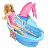 Лялька Barbie Розваги біля басейну (HRJ74)