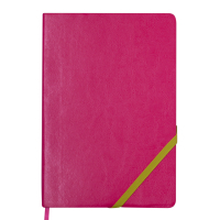 Книга записна Buromax LOLLIPOP, L2U А5 96 аркушів лінія, рожевий (BM.295203-10)