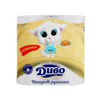 Паперові рушники Диво З ароматом свіжого печива 2 шари 2 рулони (4820003837443)