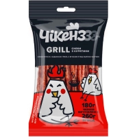 Мʼясні снеки Чікенzzz Кабаноси Grill з м'яса птиці 180 г (4820247143201)