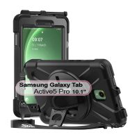 Чохол до планшета BeCover Heavy Duty Samsung Tab Active5 Pro SM-X356B/X350 10.1" Black (713558)
