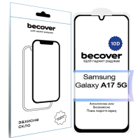 Скло захисне BeCover 10D Samsung Galaxy A17 5G SM-A176 Black (713688)