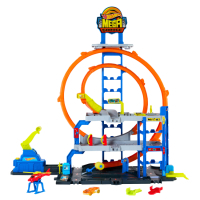 Автотрек Hot Wheels City Гараж з мега петлею (JBM74)