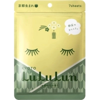 Маска для обличчя Lululun Premium Face Mask Зелений чай з Кіото 7 шт (4582305065855)