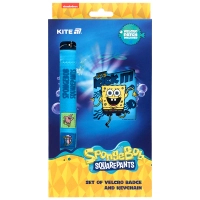 Бейдж Kite набір на липучці та підвіска SpongeBob SquarePants (SB25-3010)