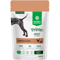 Вологий корм для собак Nature's Protection Prime Immunity Support Adult Dogs Chicken and Lamb 500 г (NPPR47925)