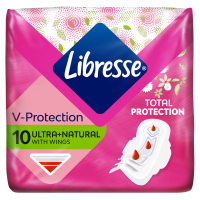 Гігієнічні прокладки Libresse Ultra Normal Aloe Vera & Camomile 10 шт (7322540344059)
