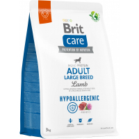 Сухий корм для собак Brit Care Dog Hypoallergenic Adult Large Breed з ягням 3 кг (8595602559084)