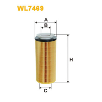 Фільтр масляний Wixfiltron WL7469