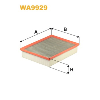 Повітряний фільтр для автомобіля Wixfiltron WA9929